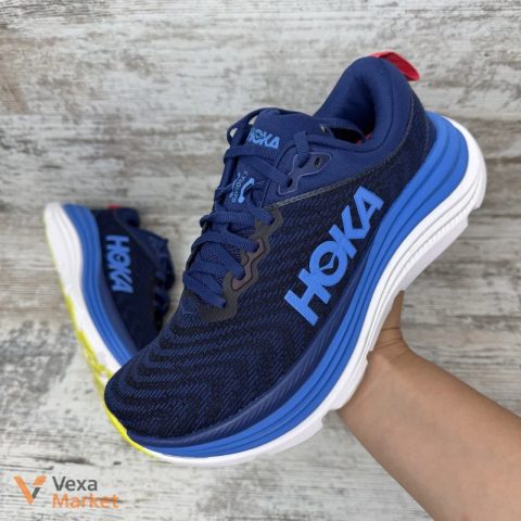 Hoka Gaviota 5 Navy / Sky Blue стабілізаційні кросівки