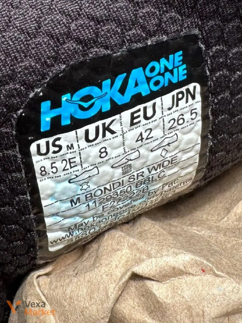 Hoka One Bondi SR Black - кроссовки, размер 42 — фото 7
