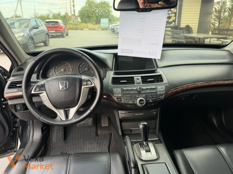 Honda Crosstour I покоління 2010 3.5 л Чорний — фото 6
