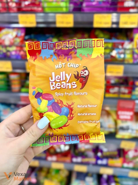 Hot Chip Jelly Beans Spicy Fruit 60г