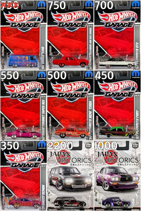 Hot Wheels Garage Premium колекційні моделі автомобілів
