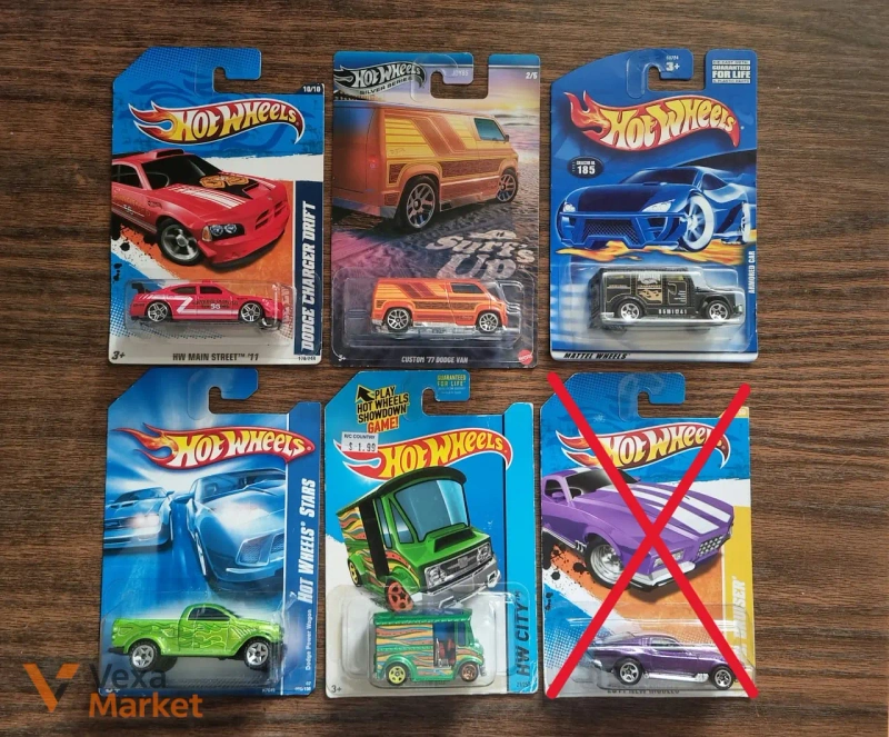 Hot Wheels Колекційні машинки (різні моделі) — фото 2