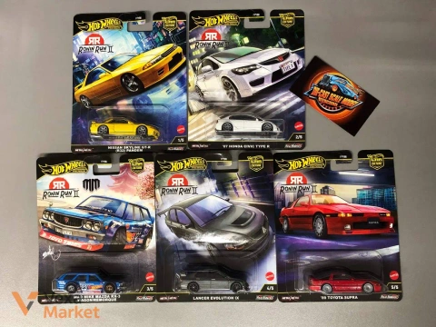 Hot Wheels Набір Ronin Run 2 (Car Culture Mix 7)