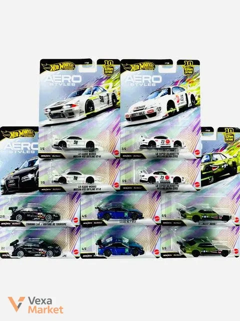 Hot Wheels Premium Car Culture Aero Styles (сет из 5 моделей)