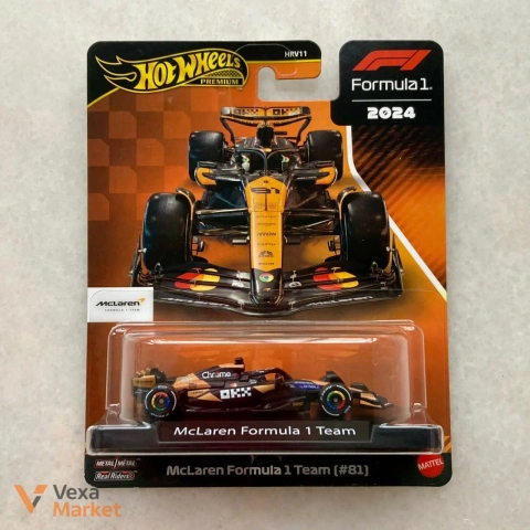 Hot Wheels Premium Formula 1 2024 McLaren Formula 1 Team