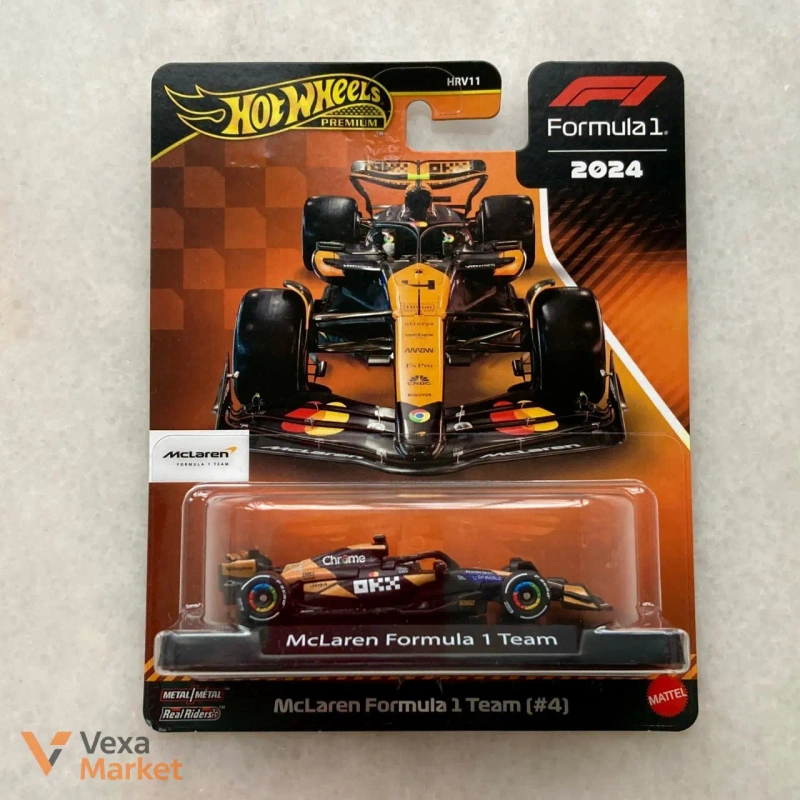 Hot Wheels Premium Formula 1 2024 McLaren Formula 1 Team — фото 2