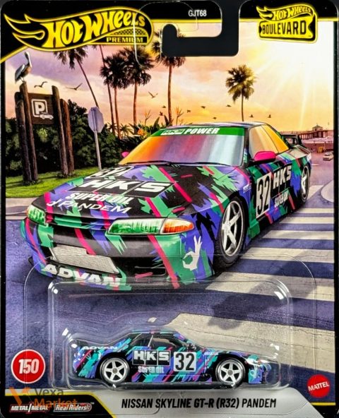 Hot Wheels Premium Nissan Skyline GT-R (R32) Pandem