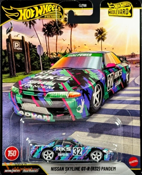 Hot Wheels Premium Nissan Skyline GT-R (R32) Pandem