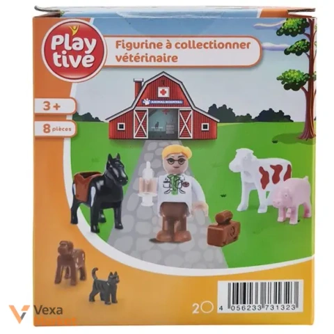 Іграшка-сюрприз Playtive «Ветеринар» у яйці, колекційні фігурки