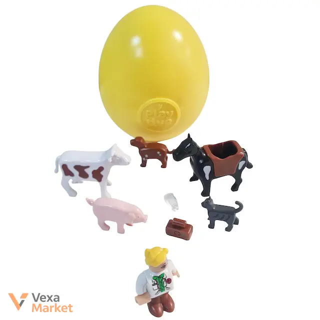 Іграшка-сюрприз Playtive «Ветеринар» у яйці, колекційні фігурки — фото 2