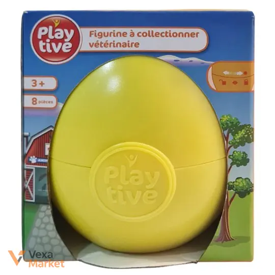 Іграшка-сюрприз Playtive «Ветеринар» у яйці, колекційні фігурки — фото 4