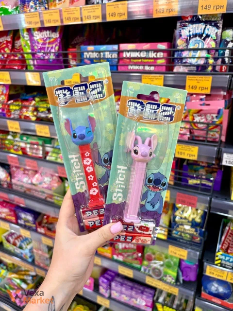 Іграшка з цукерками Pez серія STICH