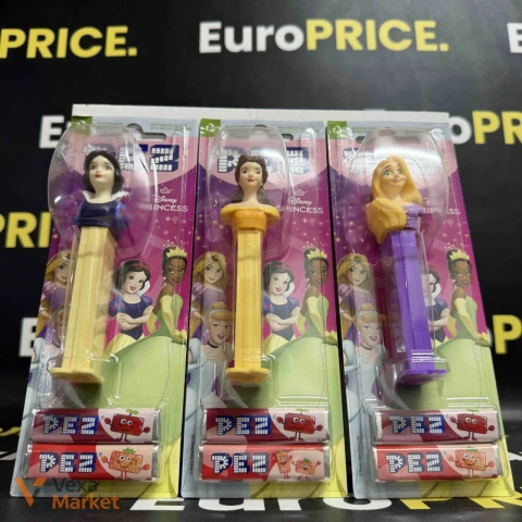 Іграшки з цукерками PEZ Дісней Принцеси