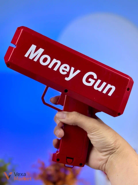 Іграшковий пістолет для грошей "Money Gun"