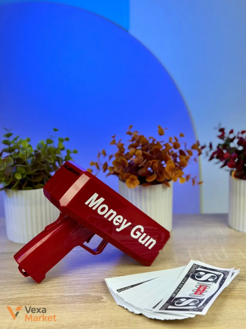 Іграшковий пістолет для грошей "Money Gun" — фото 2