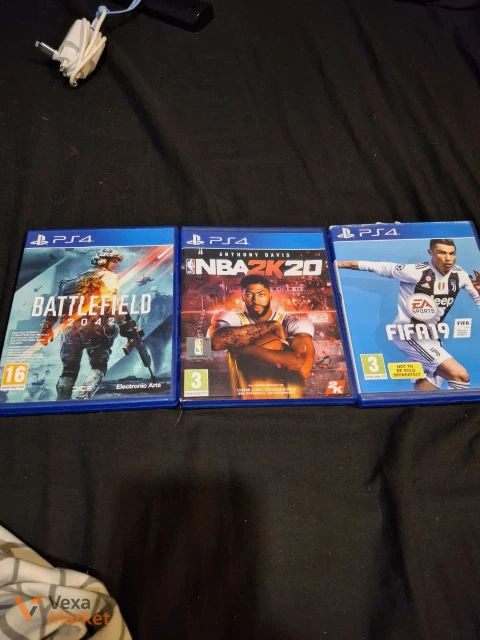 Ігри для PlayStation 4: Battlefield 4, NBA 2K20, FIFA 19
