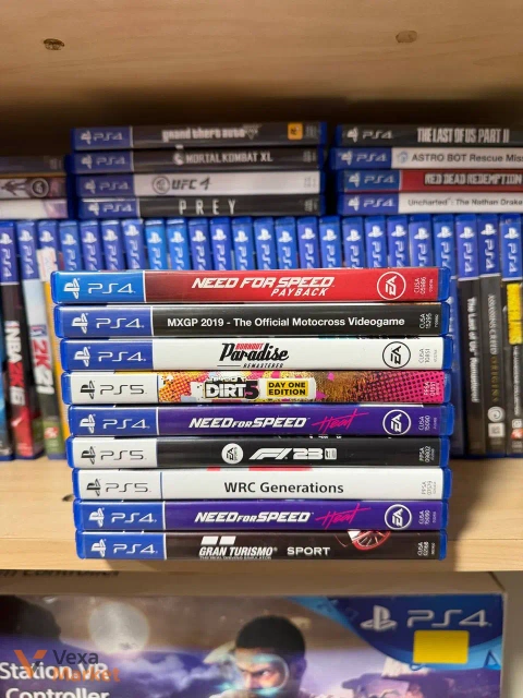 Ігри для PS4 / PS5: Need for Speed, MXGP, Burnout, DiRT, F1, WRC, Gran Turismo