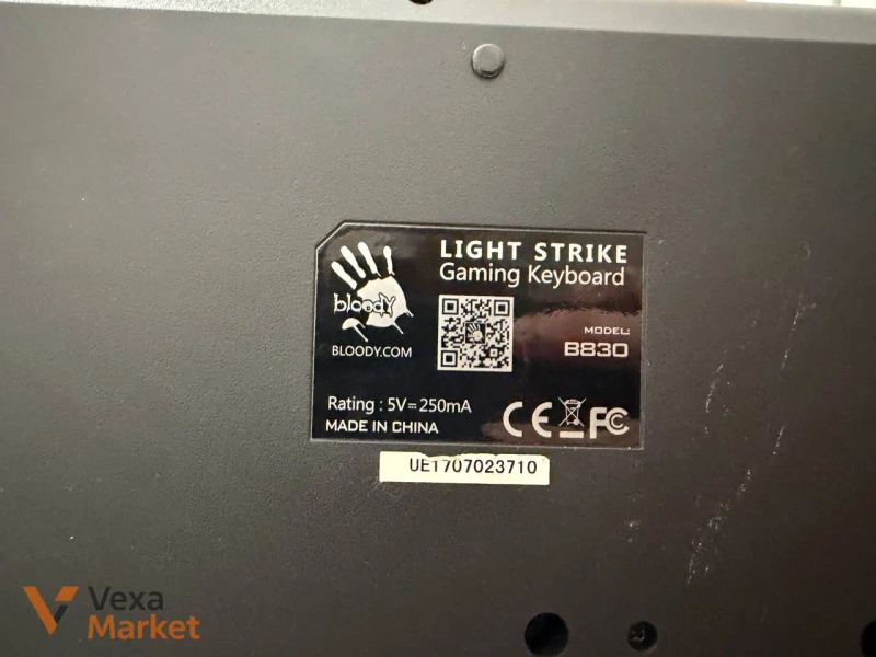 Ігрова механічна клавіатура A4Tech Bloody B830 Light Strike — фото 2