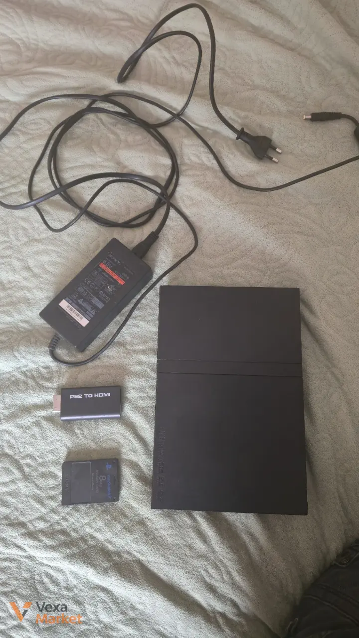 Ігрова приставка Sony PlayStation 2 з аксесуарами — фото 2