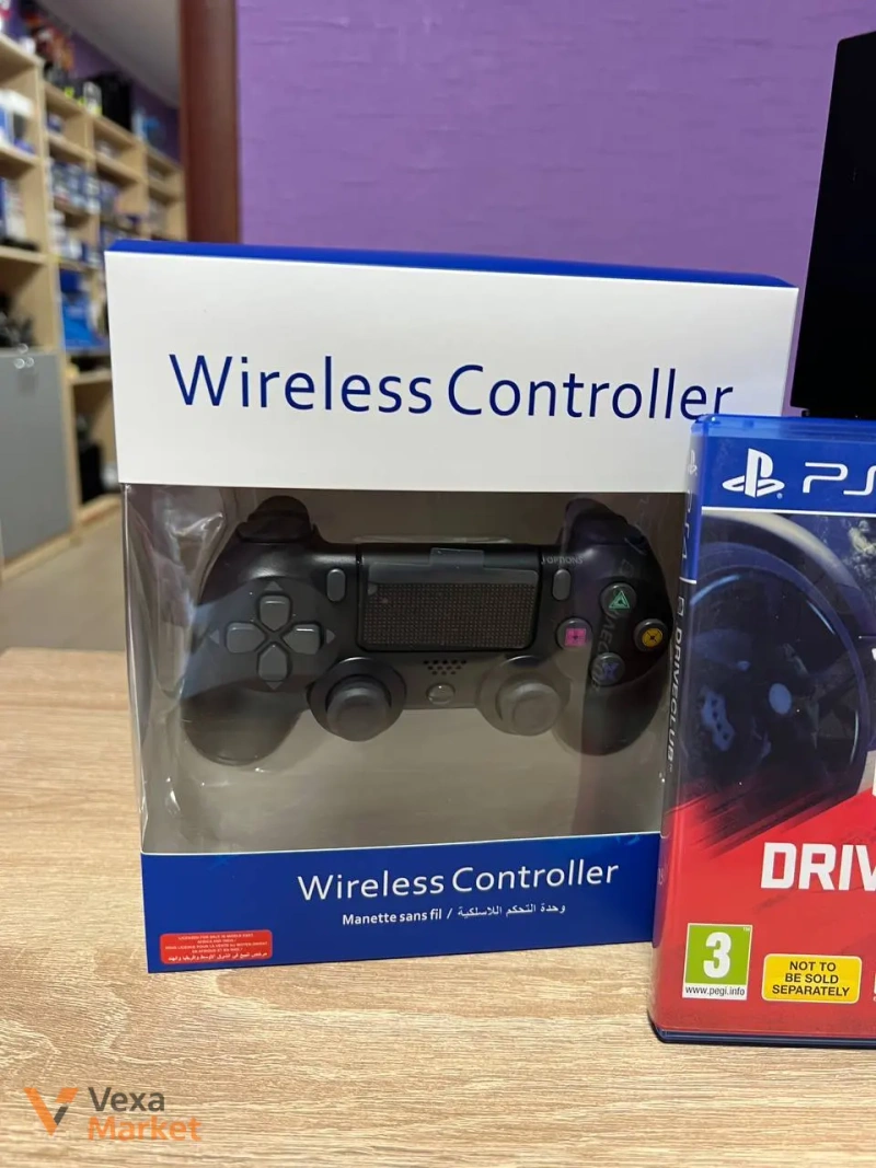 Игровая приставка PlayStation 4 с комплектом игр и контроллеров — фото 3