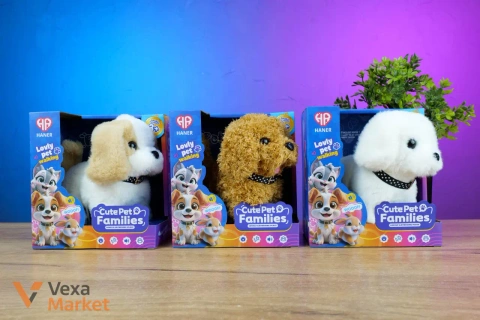 Інтерактивний плюшевий песик Haner Lovely Pet Walking