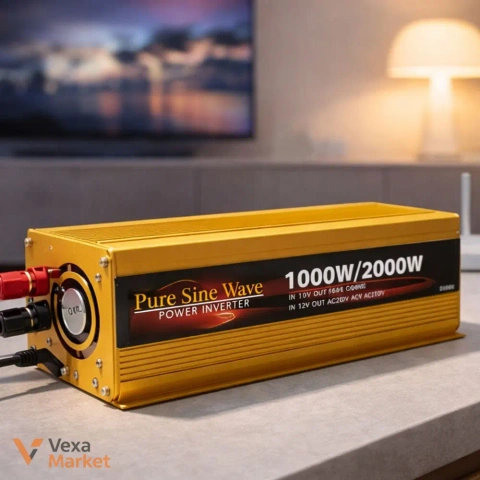 Інвертор HOULI 1000/2000Вт 12-220V Чистий синус