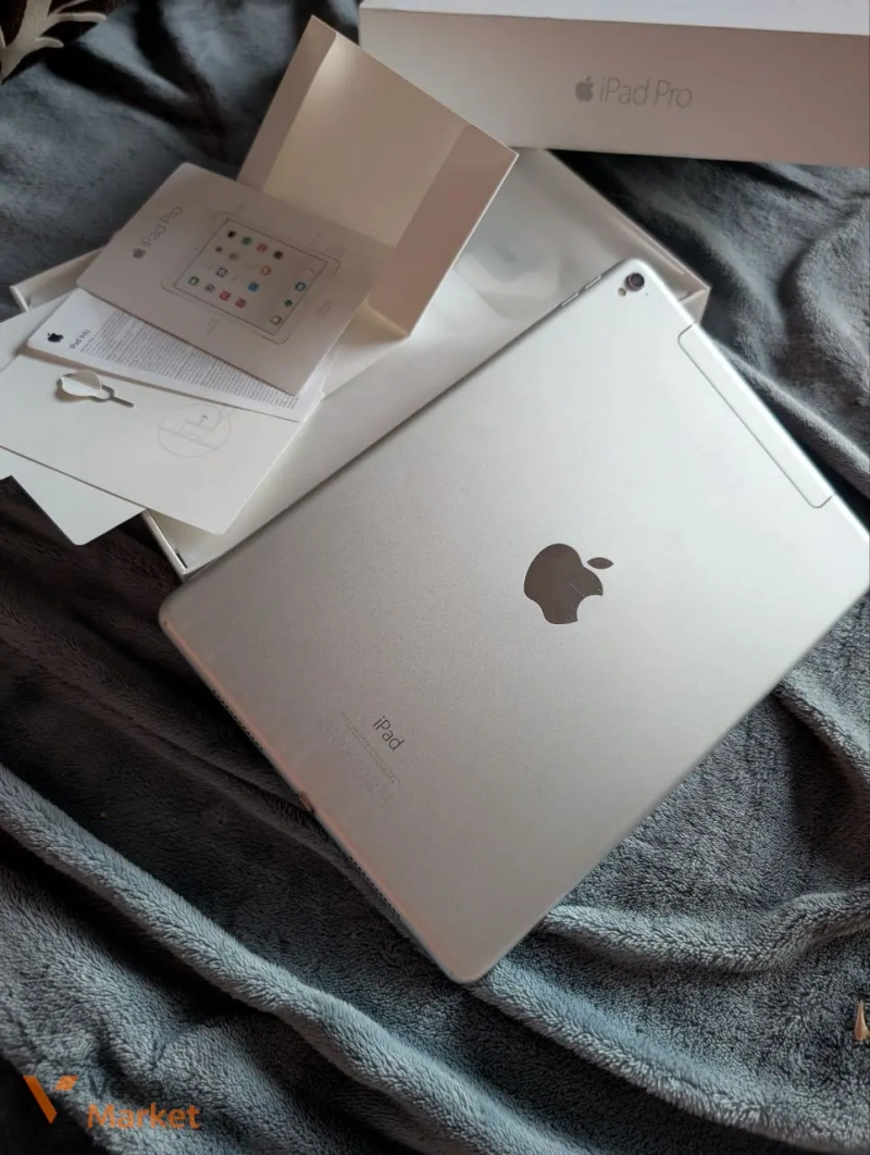 IPad Pro Retina 9.7" Silver 256Gb Wi-Fi + Cellular — фото 4