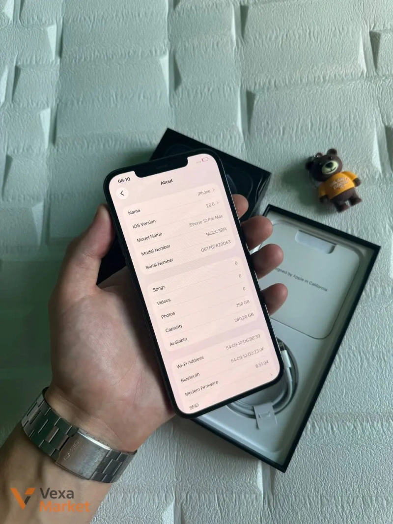 iPhone 12 Pro Max 256GB Graphite Neverlock — фото 3