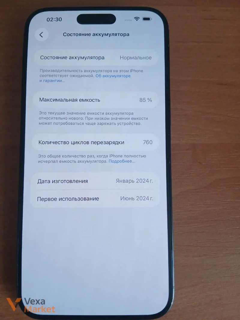 iPhone 15 Pro Max 256GB Black Titanium — фото 3