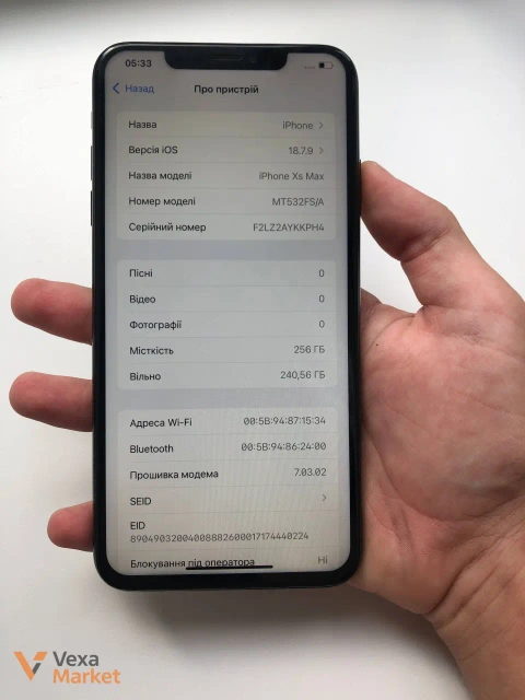 iPhone Xs Max 256GB