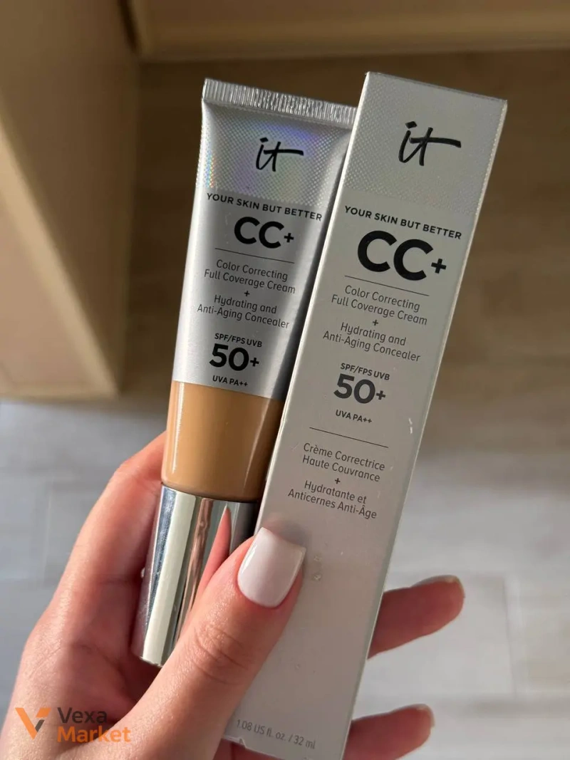 IT Cosmetics CC+ крем Color Correcting Full Coverage Cream SPF 50+ Medium 32 мл — фото 2