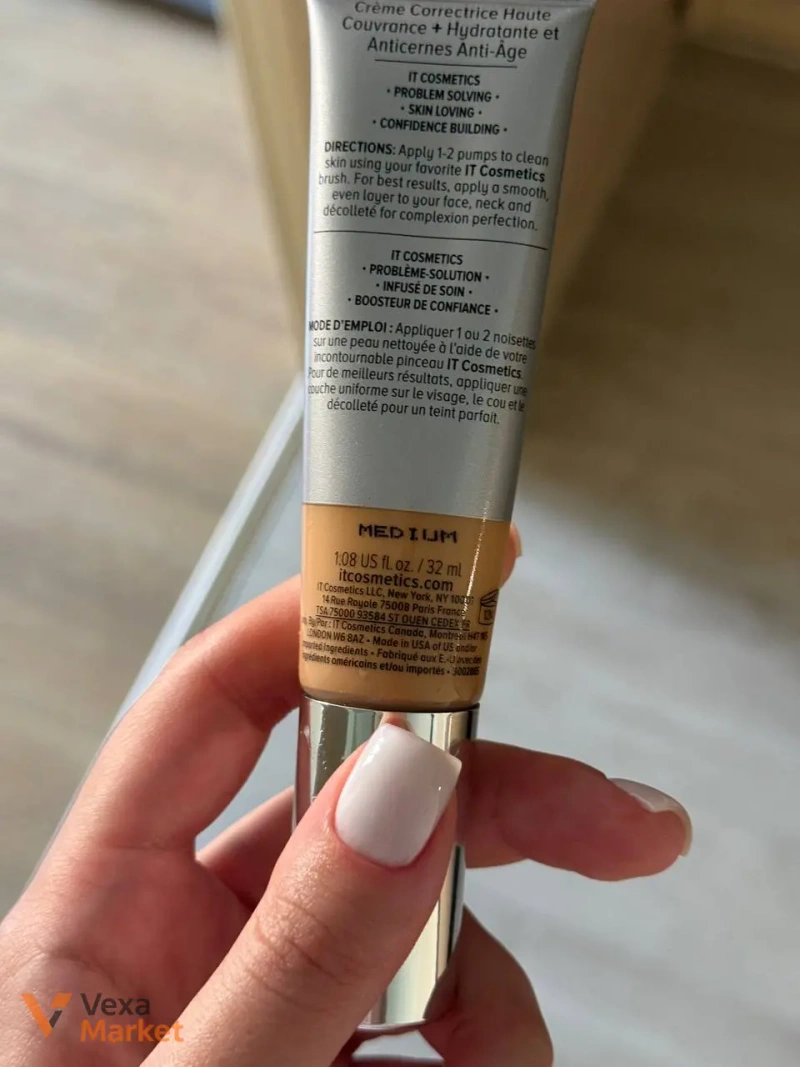 IT Cosmetics CC+ крем Color Correcting Full Coverage Cream SPF 50+ Medium 32 мл — фото 3