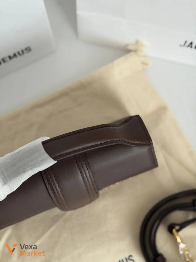 Jacquemus Bambino mini сумка з натуральної шкіри — фото 3