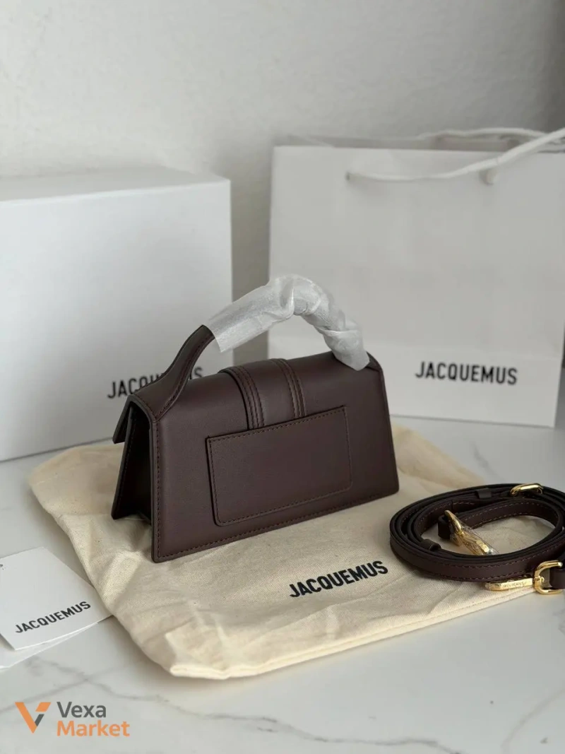 Jacquemus Bambino mini сумка з натуральної шкіри — фото 5
