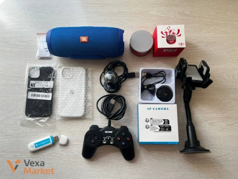 JBL Charge 3 та різна електроніка і аксесуари лотом