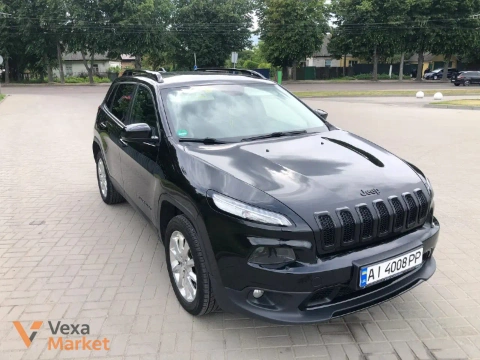 Jeep Cherokee 2015 Дизель 2.2л Автомат Чорний