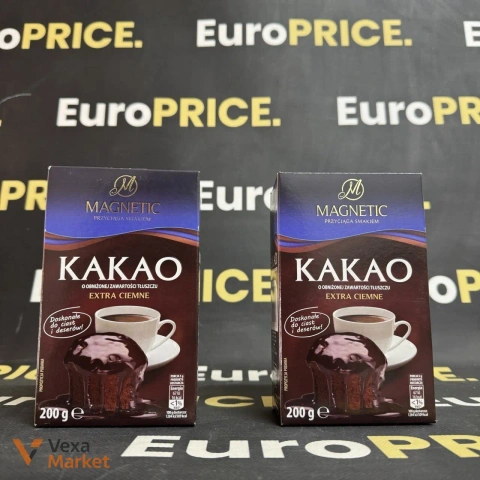 Какао для випічки Magnetic Extra Ciemne 200г