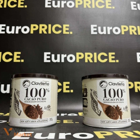 Какао порошок Clavileño 100% Cacao Puro 250г