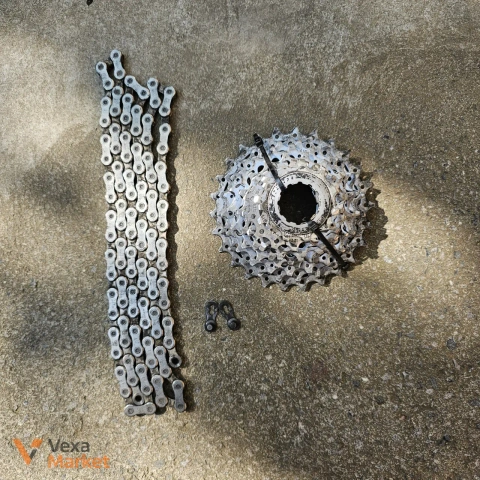 Касета SRAM PG-1070 11-26T + ланцюг SRAM PC1051