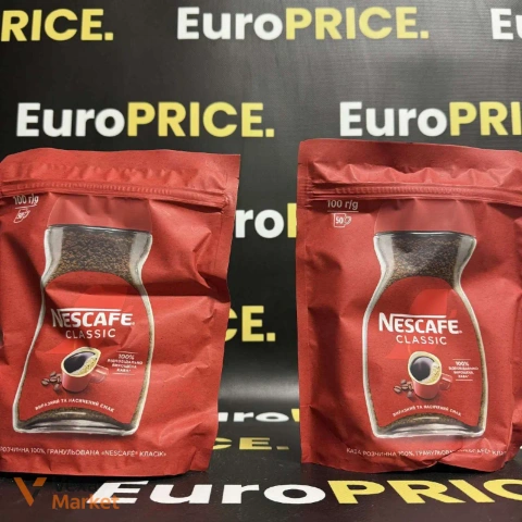 Кава розчинна Nescafe Classic 100г