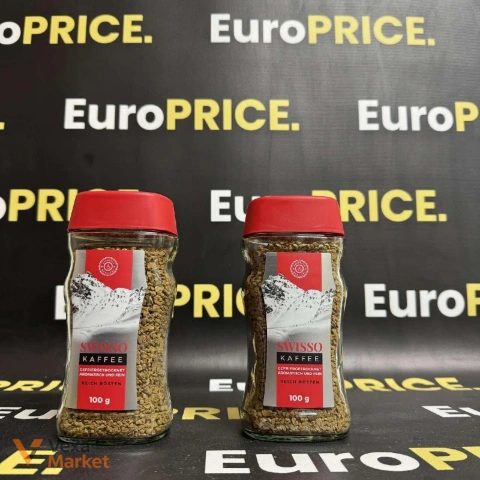Кава розчинна Swisso Kaffee Класік 100 г