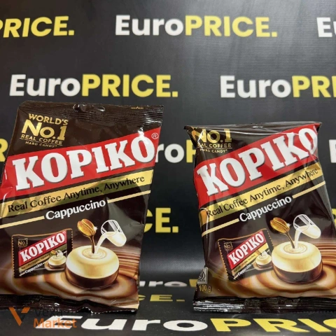 Кавові цукерки Kopiko Cappuccino 100г