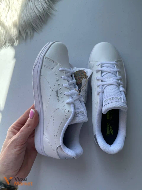 Кеди жіночі Reebok Royal Complete CLN еко шкіра білі