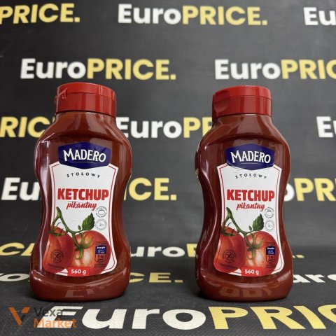 Кетчуп гострий Madero pikantny 560г