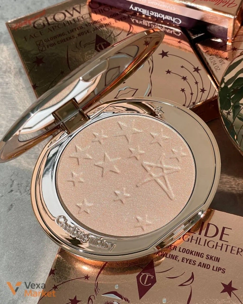 Хайлайтер Charlotte Tilbury Hollywood Glow Glide Face Architect Champagne Glow 7g