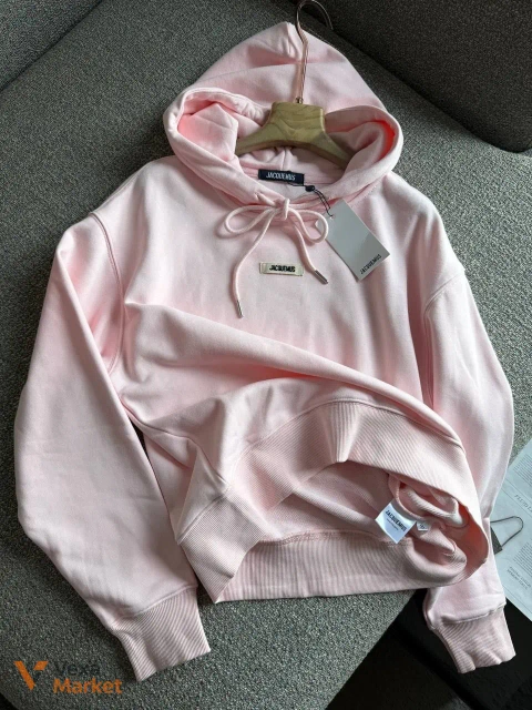 Худі Jacquemus рожеве