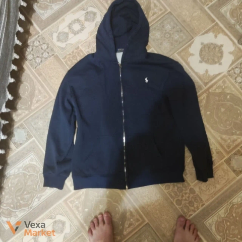 Худі Polo Ralph Lauren темно-синє, розмір M