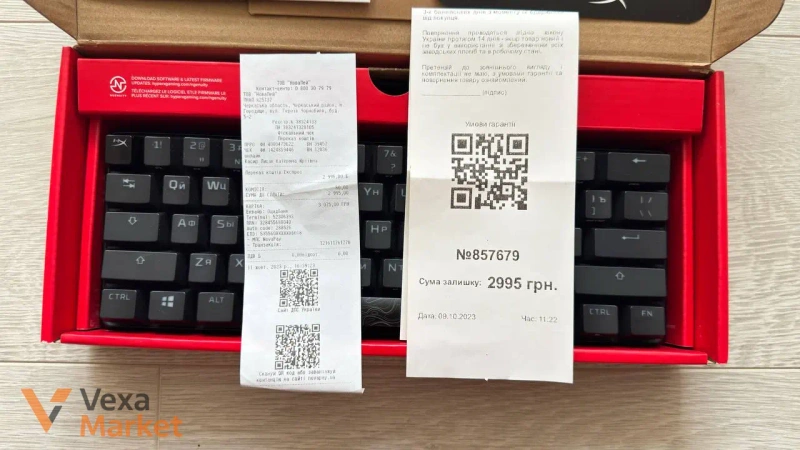 Клавіатура HyperX Alloy Origin 60 — фото 2