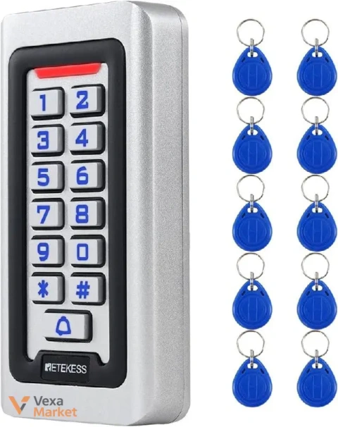 Клавіатура контролю доступу Retekess T-AC03 RFID 125 кГц з 10 ключ-чипами
