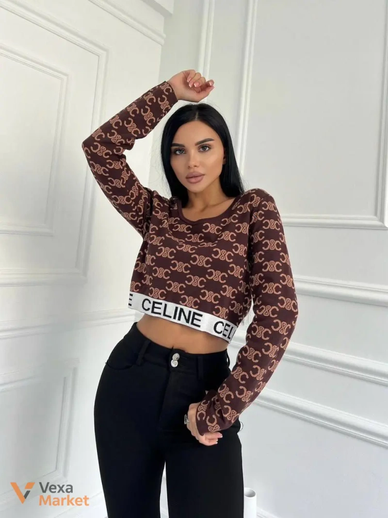 Кофта топ CELINE універсальний розмір — фото 2